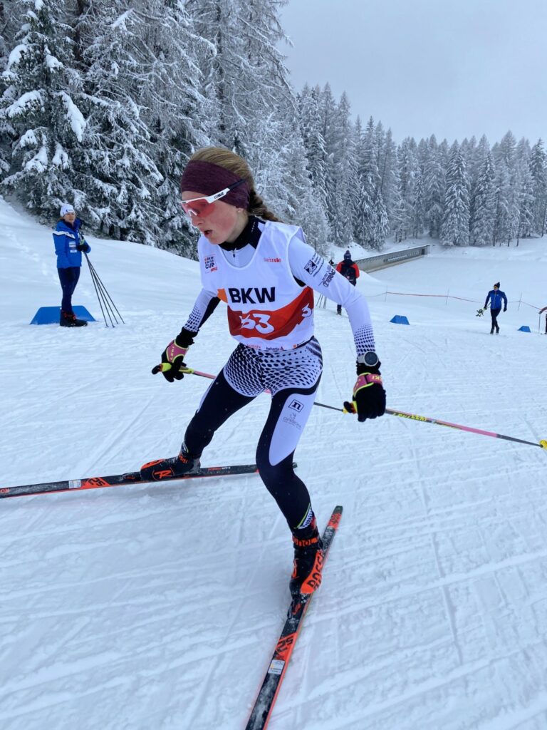 Laura Spormann Sprint Skating Ulrichen Dezember 2022